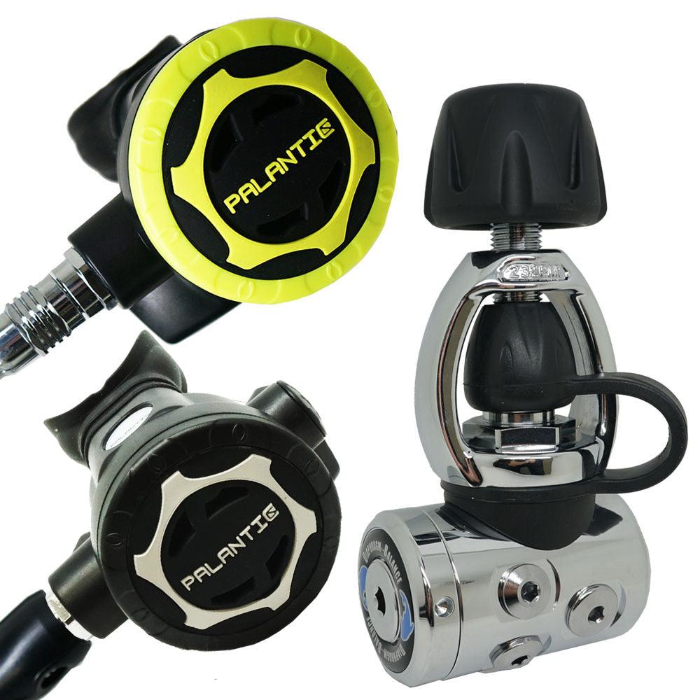 Diving Dive Palantic AS105 Regulator & Octopus Combo - AS207 (YOKE)