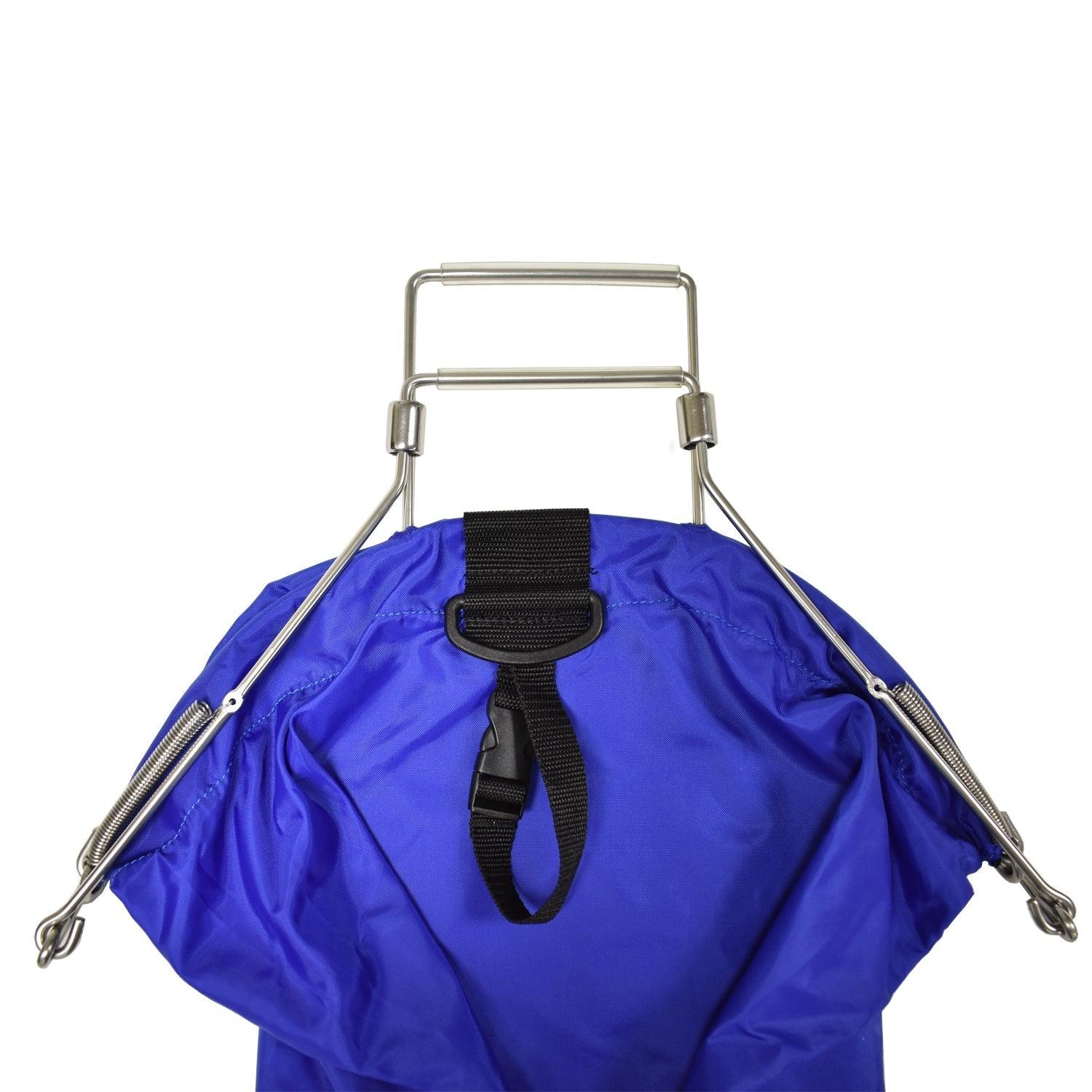 Palantic Blue Lobster Fish Game Bag w/ Zipper & Squeeze Open Handle