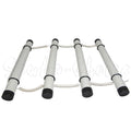 Scuba Diving Dive Cylinder Durable Plastic PVC Tank Rack Holder Tubes - 3 Tanks