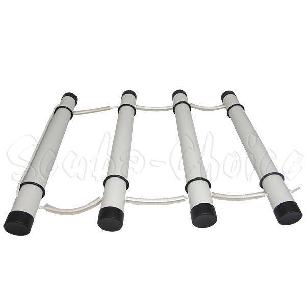 Scuba Diving Dive Cylinder Durable Plastic PVC Tank Rack Holder Tubes - 3 Tanks