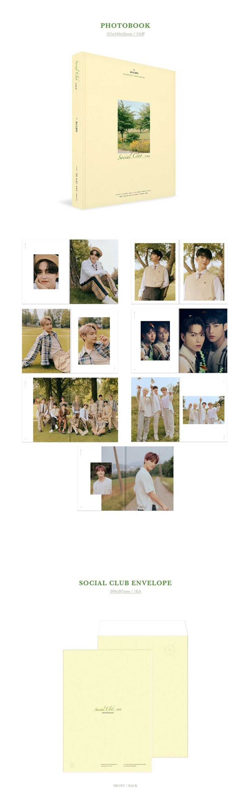 Seventeen Photobook "Social Club: Carat"