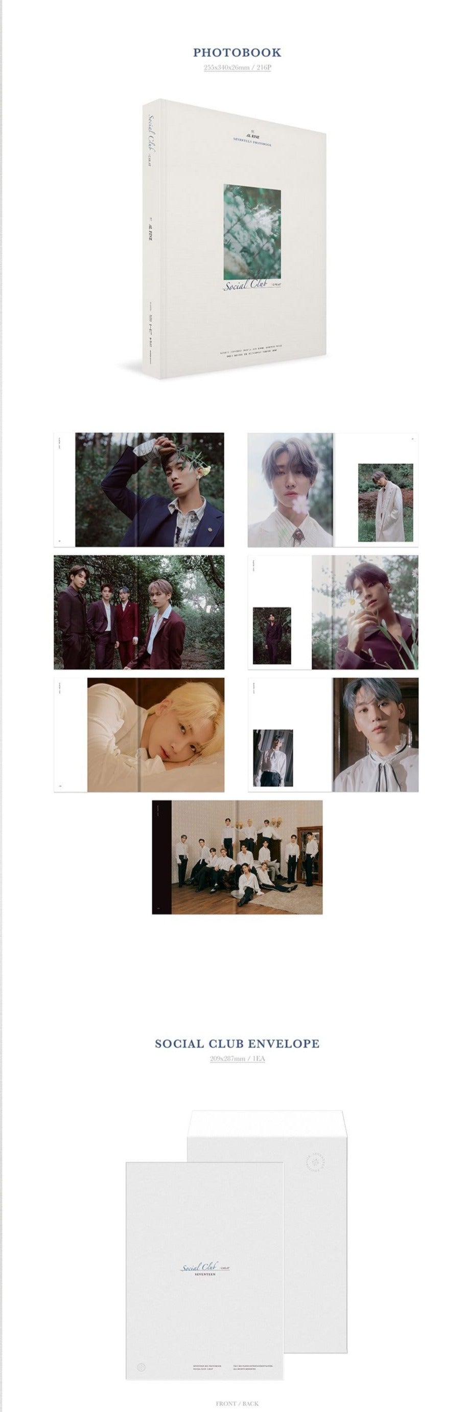 Seventeen Photobook "Social Club: Carat"