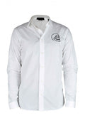 Philipp Plein Men Gold Cut Ls Skull Shirt