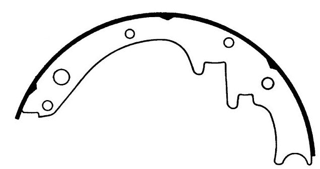 Porterfield Brake Shoes for 1969 FORD MUSTANG 302 V8 w/Front Drums