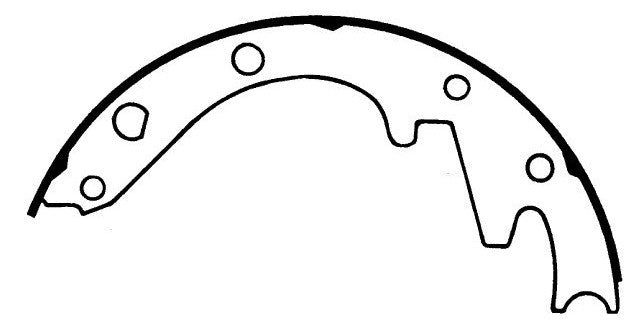 Porterfield Brake Shoes for 1969 FORD MUSTANG V6 w/Front Drums