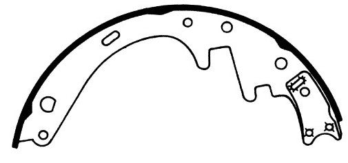 Porterfield Brake Shoes for 1981 FORD BRONCO