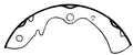 Porterfield Brake Shoes for 1971 MAZDA RX 2