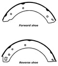 Porterfield Brake Shoes for 1980 LOTUS ELITE