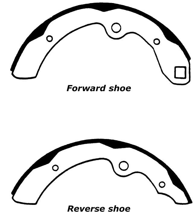 Porterfield Brake Shoes for 1973 NISSAN 260Z