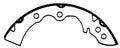 Porterfield Brake Shoes for 1978 MAZDA RX 7