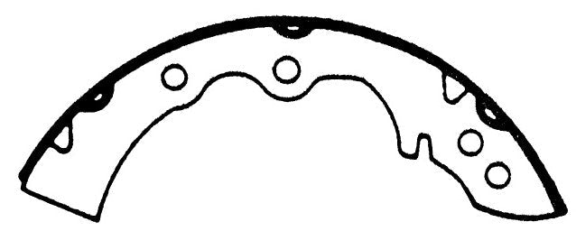 Porterfield Brake Shoes for 1978 MAZDA RX 7