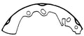 Porterfield Brake Shoes for 1977 MAZDA RX 4