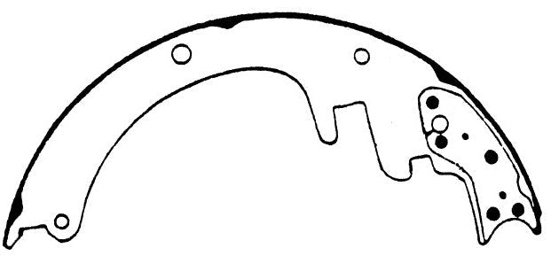Porterfield Brake Shoes for 1994 GMC C3500 2WD SRW 3 1/2" R/Shoe