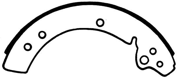 Porterfield Brake Shoes for 1969 VOLVO P1800 w/Rear Drums