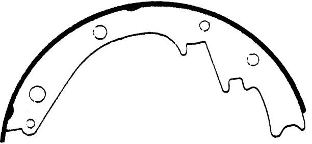Porterfield Brake Shoes for 1980 CHEVROLET SUBURBAN 1500 4WD