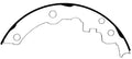 Porterfield Brake Shoes for 1990 CHEVROLET CAVALIER