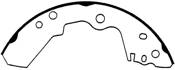 Porterfield Brake Shoes for 1997 HONDA PASSPORT 4cyl