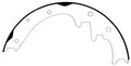 Porterfield Brake Shoes for 1998 JEEP CHEROKEE with 10" Rear Shoe