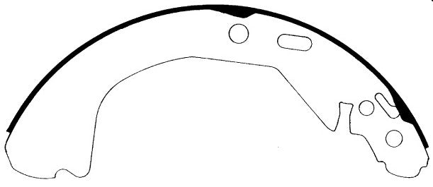Porterfield Brake Shoes for 1999 CHEVROLET MALIBU
