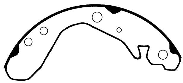 Porterfield Brake Shoes for 2004 HONDA INSIGHT M/T