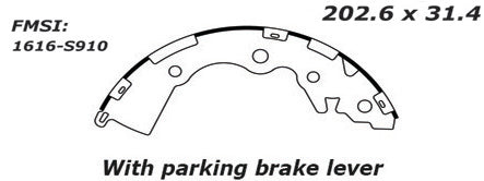 Porterfield Brake Shoes for 2006 KIA RIO R/drums