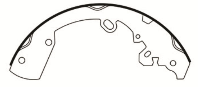 Porterfield Brake Shoes for 2011 DODGE DAKOTA  2WD