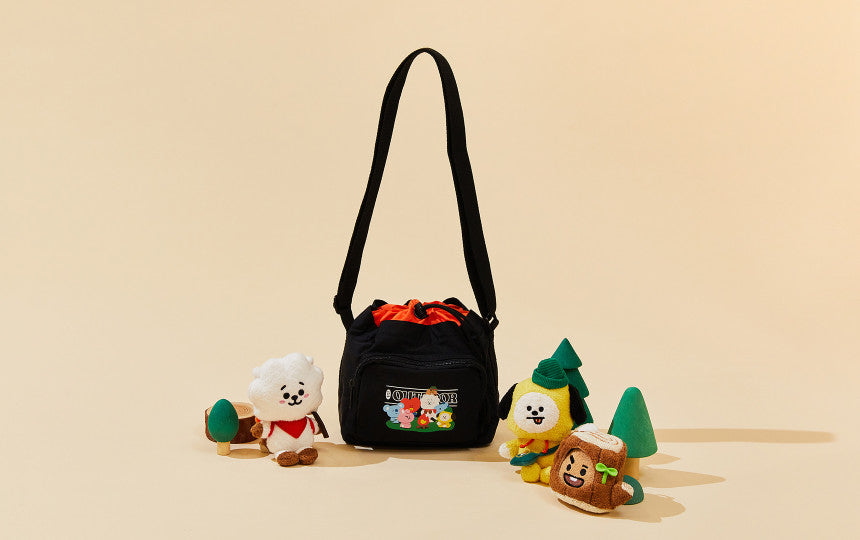 BTS x BT21 Official Green Planet Sacoche Bag