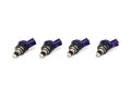 ISR Performance - Side Feed Injectors - Nissan 550cc (set of 4)