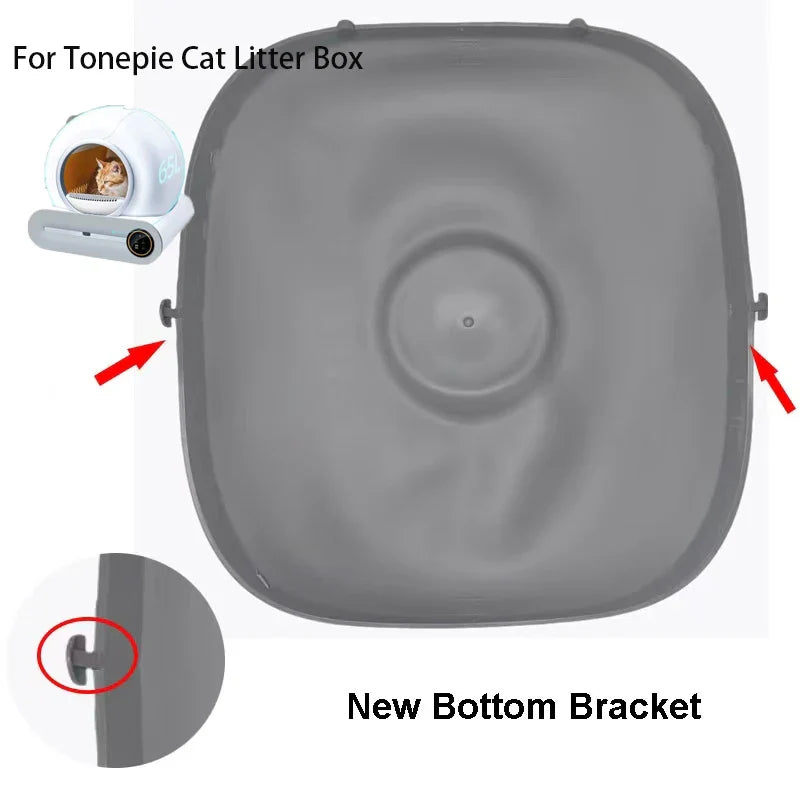 Silicone Mat for Automatic Self - Cleaning Cat Litter Box - Non - Slip Litter Tray Pad - PhishStones Products