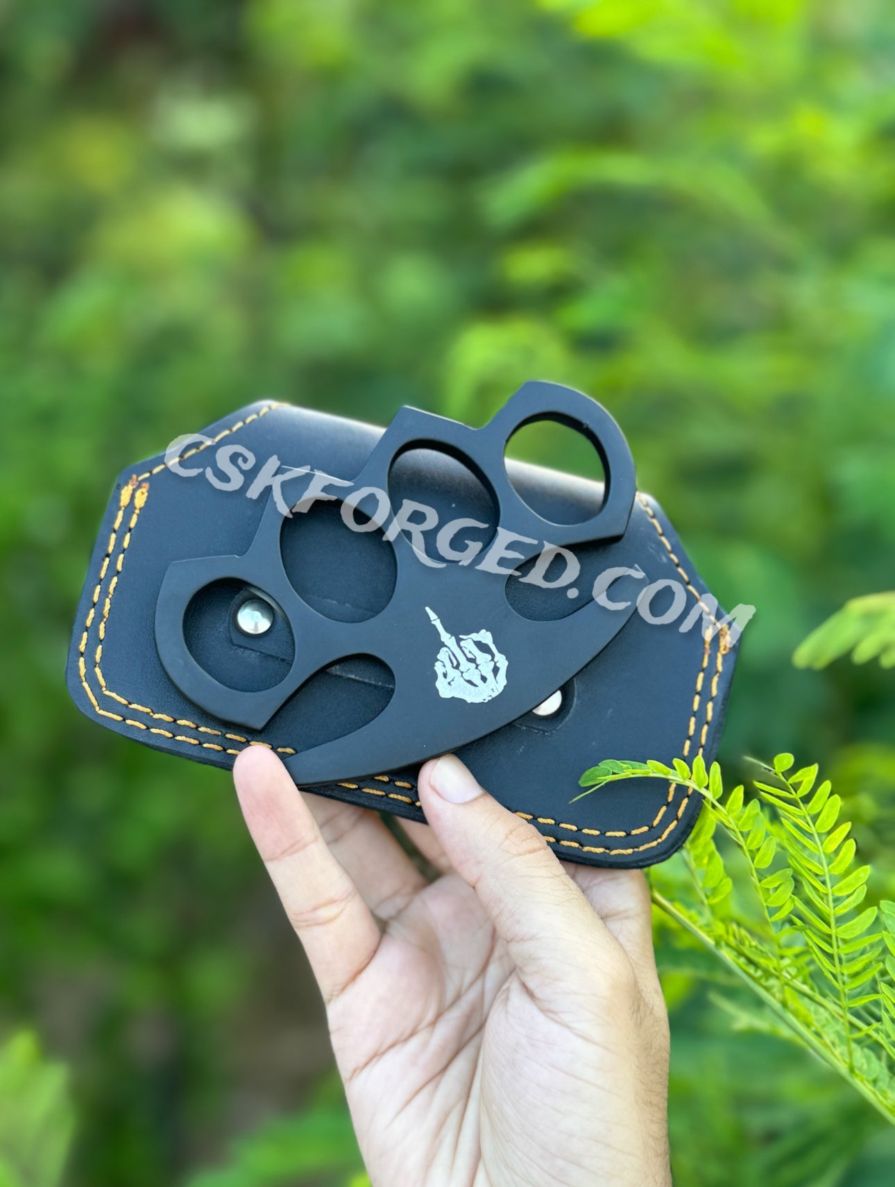 Skeleton Middle Finger Knuckle - CSK Forged Design - PhishStones Products