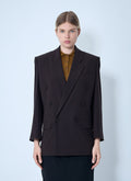 Saint Laurent Women Silk Blazer