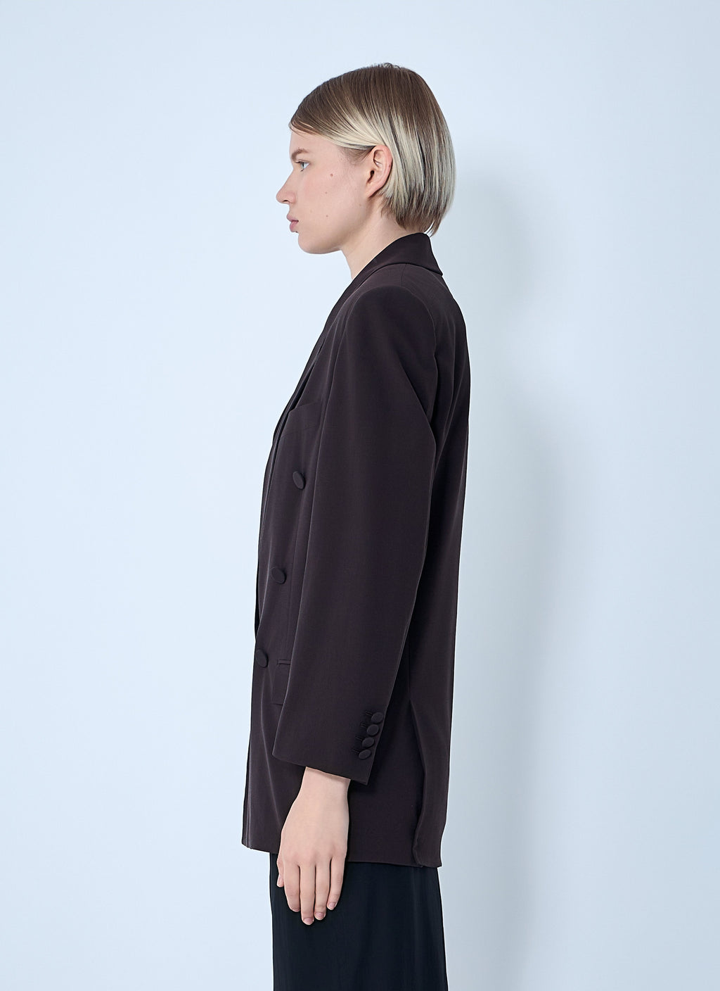 Saint Laurent Women Silk Blazer