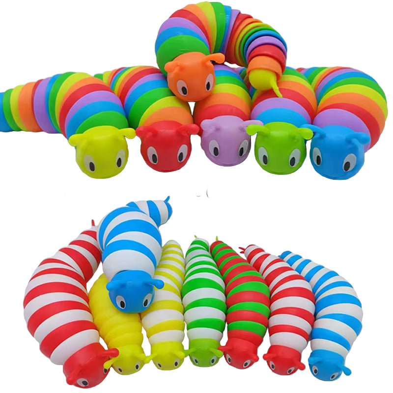 Slug Fidget Toy – 5.7" Sensory Wiggly Slug for Kids & Adults