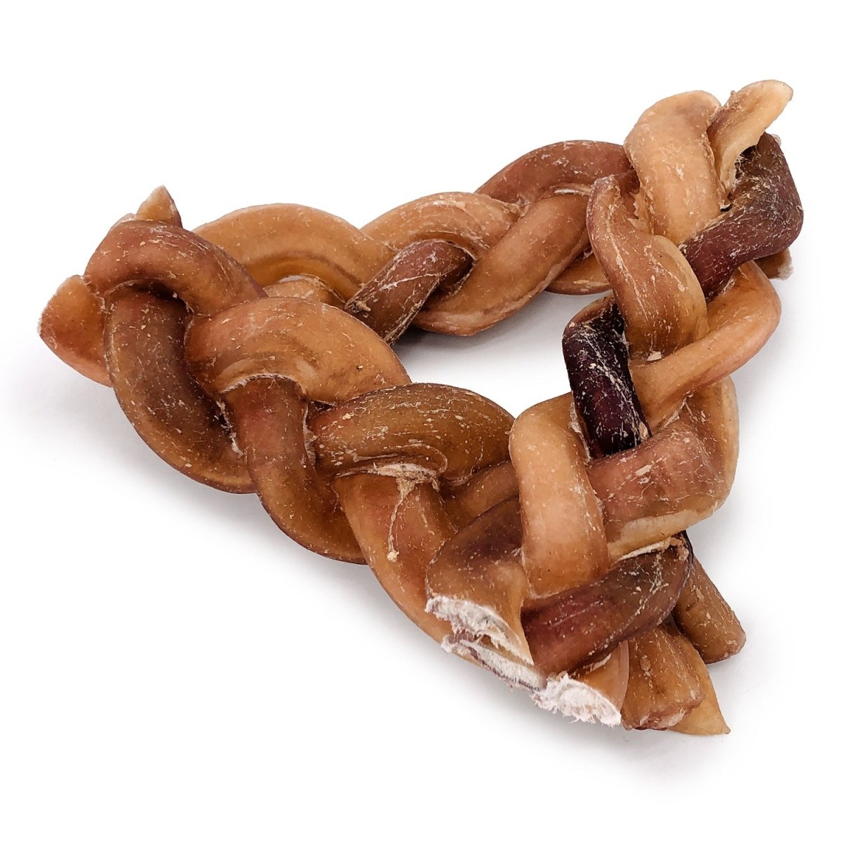 ValueBull Braided Bully Sticks for Large Dogs, Thick 6 Inch, 10 Count