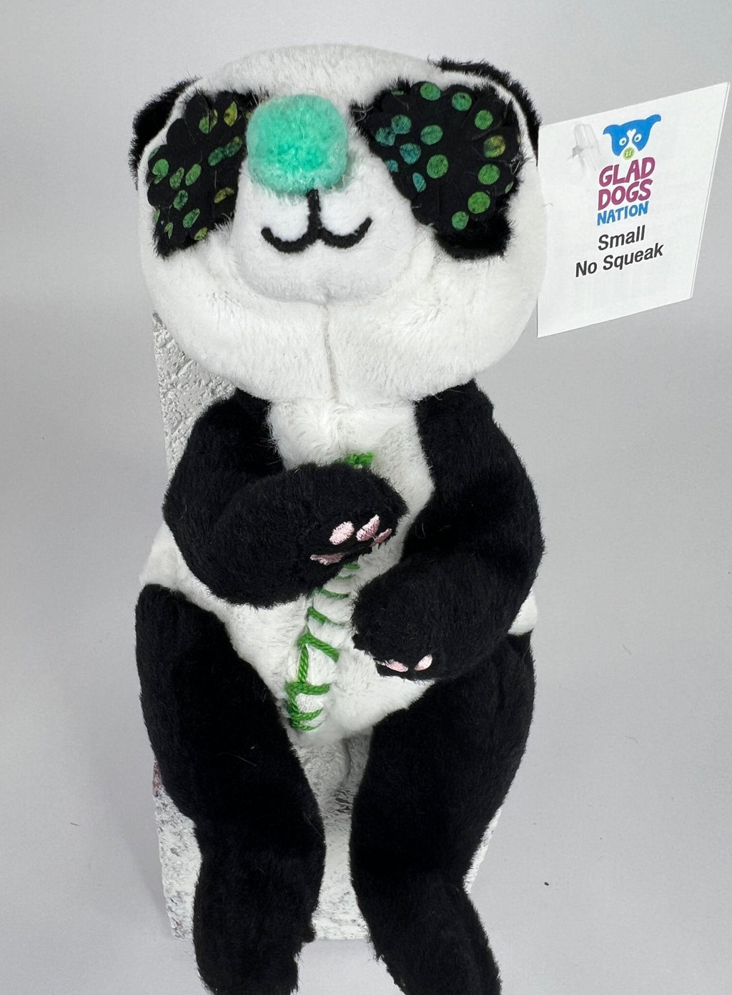 Small Stuffed NO SQUEAK Quiet Zone Dog Toys for Dogs 10-30 lbs.