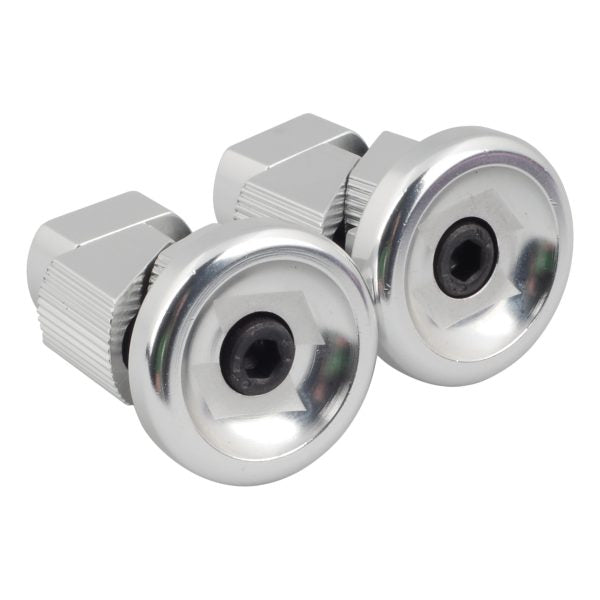 Snafu Stubby Alloy Bar Ends - Polished