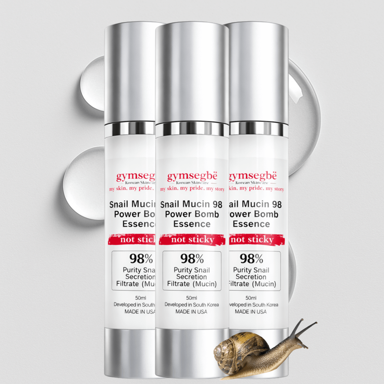 Snail Mucin 98 Power Bomb Essence - PhishStones Products