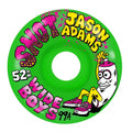 Snot Jason Adams Wide Boys Green 52mm 99a Skateboard Wheels