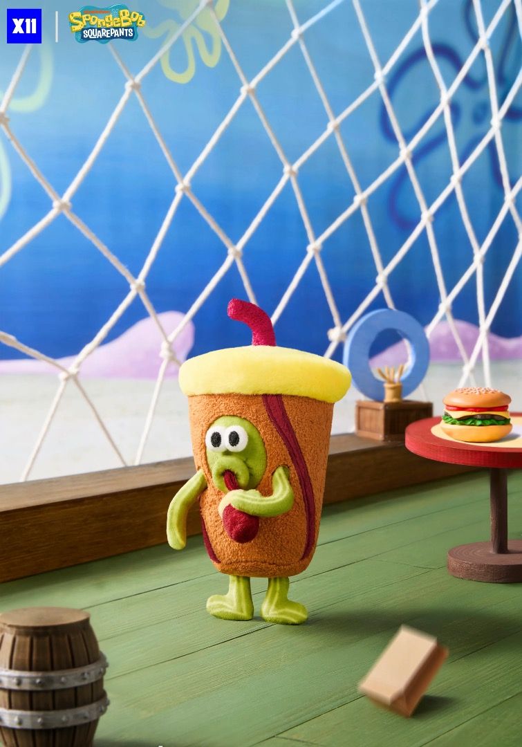SpongeBob SquarePants Bikini Bottom Residents Series Pendant Plush Blind Box