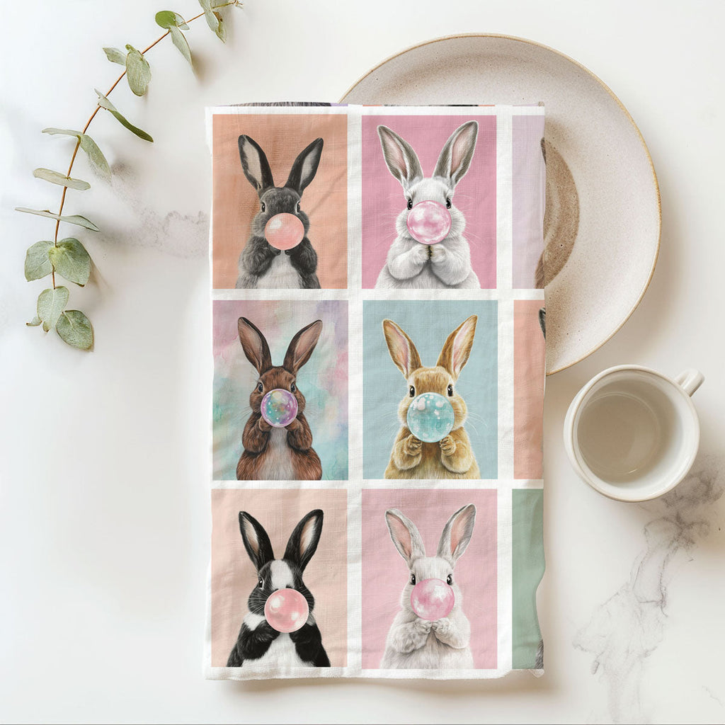 Bunny Bubbles Towel