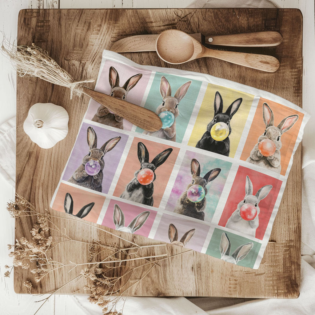 Bunny Bubbles Towel