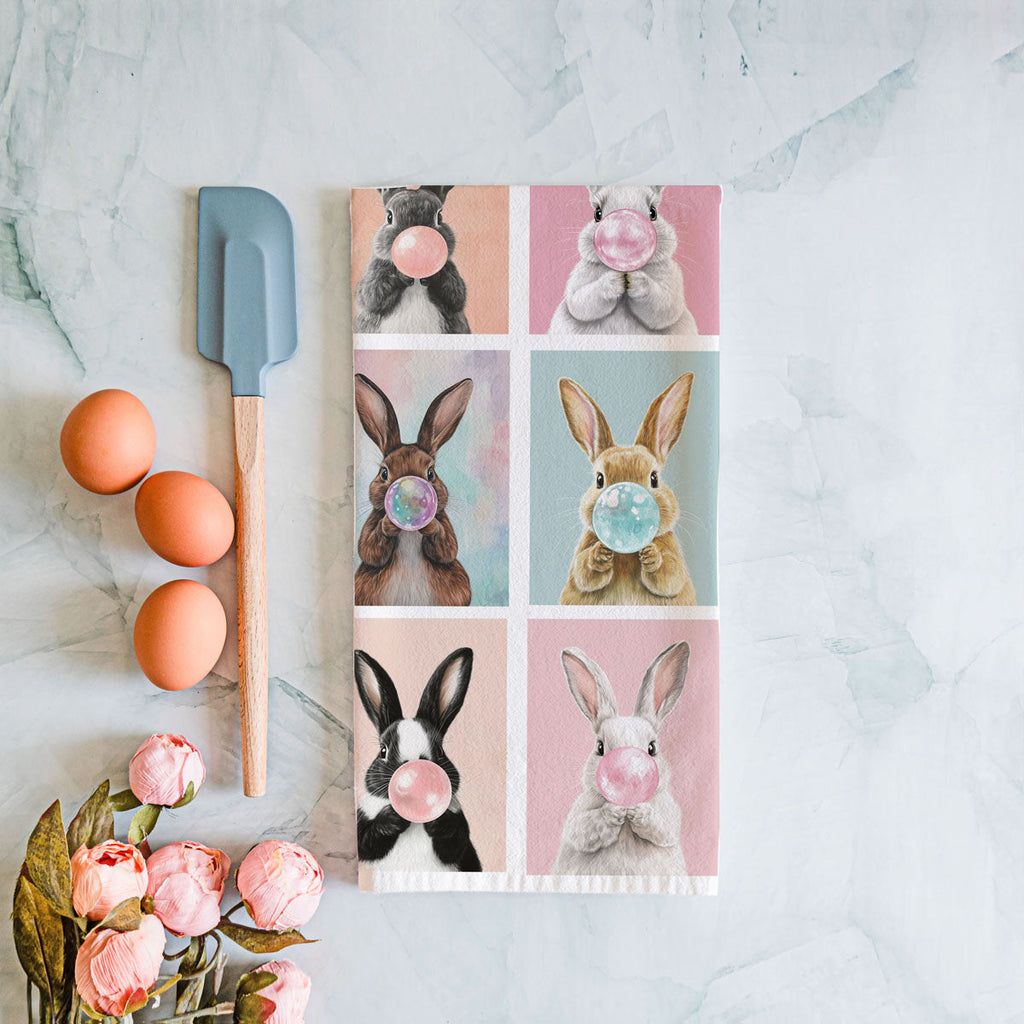 Bunny Bubbles Towel