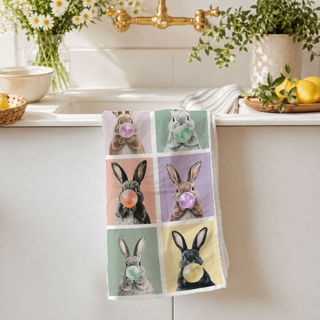 Bunny Bubbles Towel