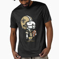 Snoopy Football New Orleans Jersey T-Shirt - Fun Novelty Design for Adults
