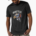 Seattle Football T-Shirt - Minimalist Print Men Women