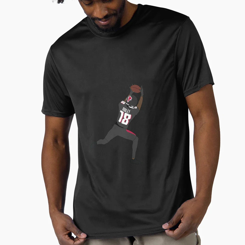 Atlanta Falcons Calvin Ridley T-Shirt - Custom Art Print Men Women