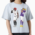 Griddy Duo T-Shirt - Unique Graphic for Adults