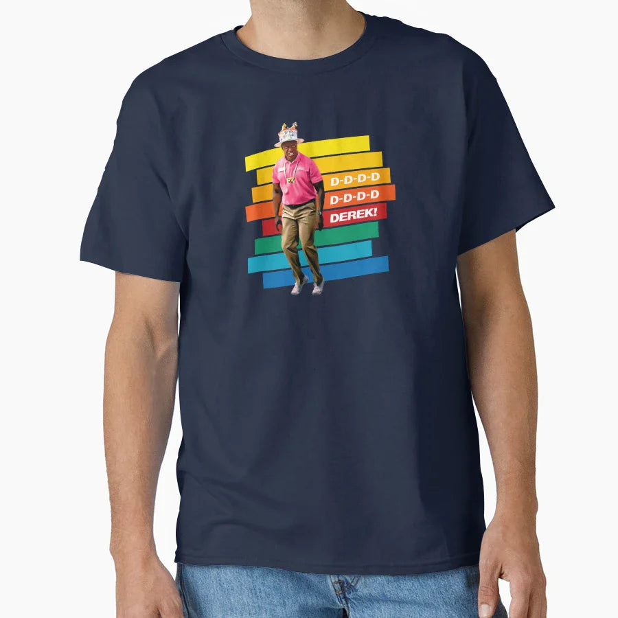 D D D D D D D D Derek Captain Holt T-Shirt - Unique Graphic Unisex