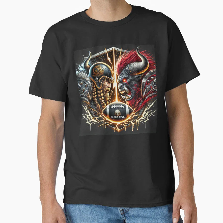 Dwarf And Minotaur Bb T-Shirt - Unique Graphic for Adults