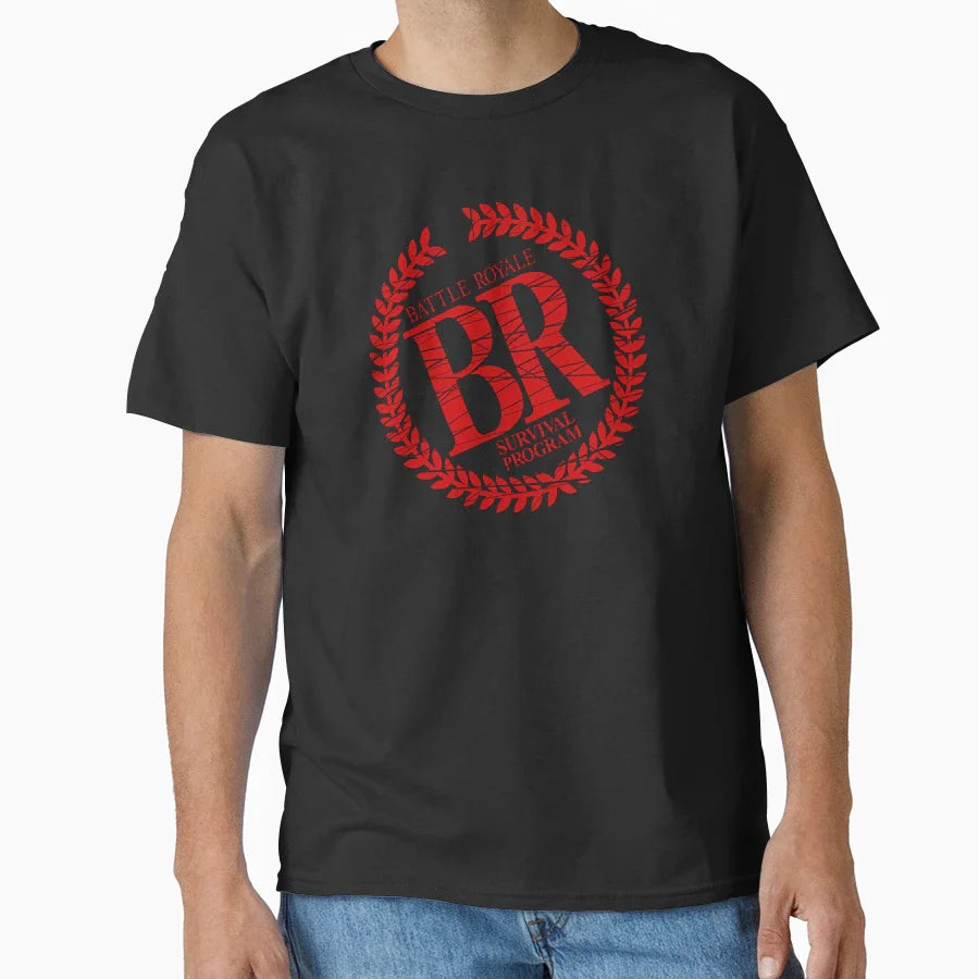 Battle Royale Survival Program T-Shirt - Aesthetic Graphic Men Women